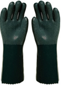 LUVA DE PVC PALMAS ÁSPERAS / LISAS  /GRANULADAS